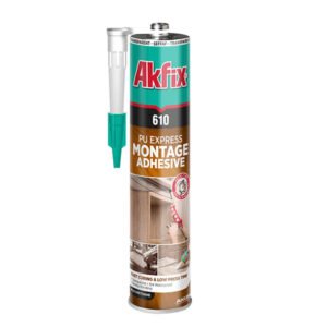 9E-  610 PU Express Montage Adhesive (Transparent)