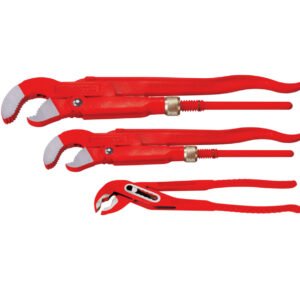 9ZD- Plier set: Corner pipe wrench 1 - 1.1/2" + Wapu SP 10"